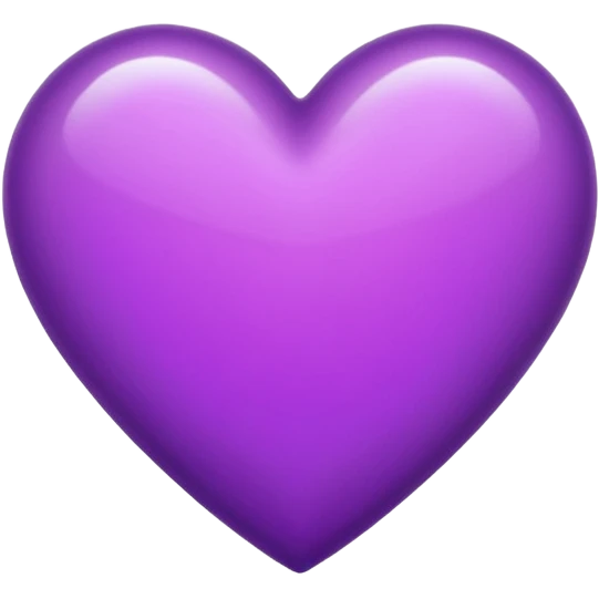 Purple heart  emoji