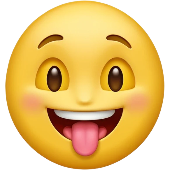 sticking out your tongue emoji emoji