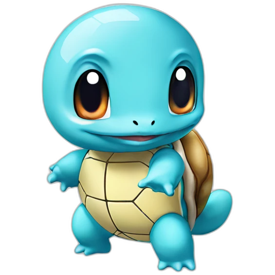 Squirtle-spray water emoji