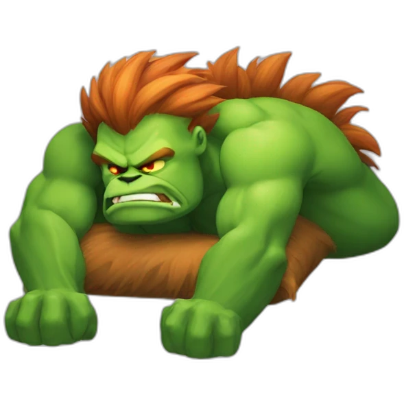 BLANKA SLEEPING emoji