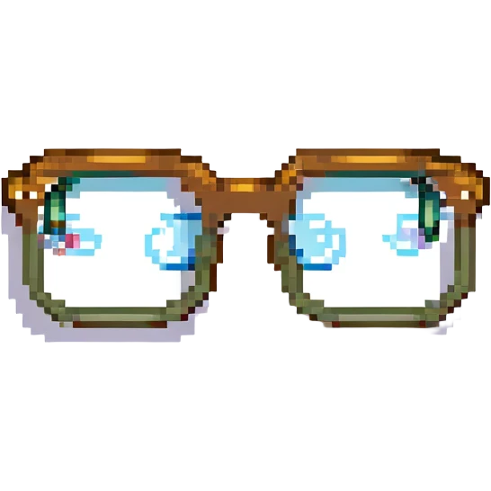 emoji with yellow glasses emoji