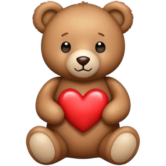 Osito con corazón  emoji