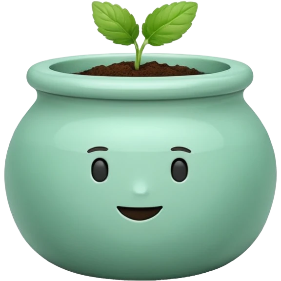 Le Cresuet Cool Mint pot emoji