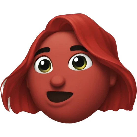 red emoji
