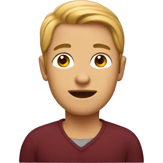 Maroon color emoji