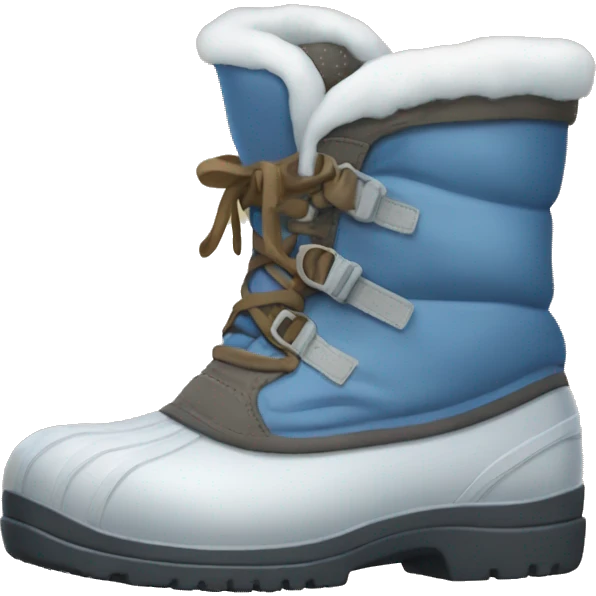 Snow boots emoji