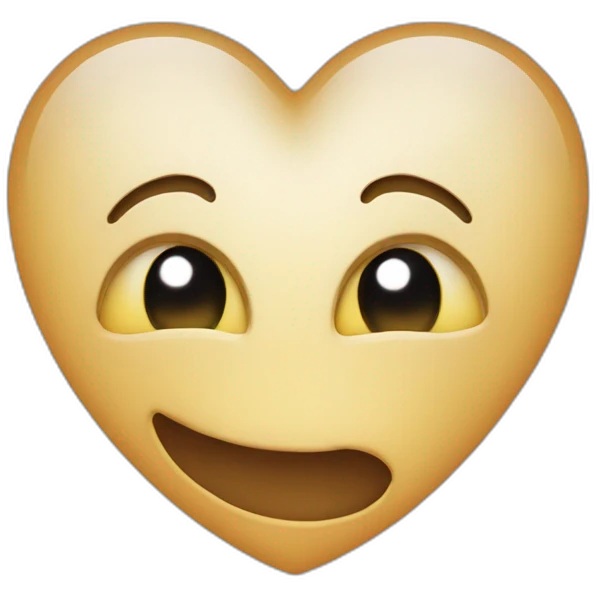 Emojie coeur dans les yeuw emoji