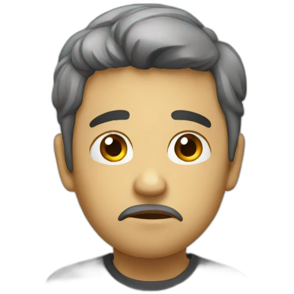 triste emoji