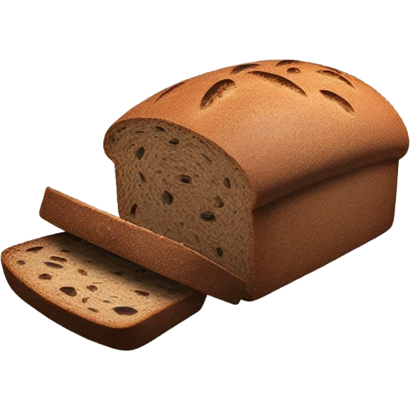 Rugbrød emoji