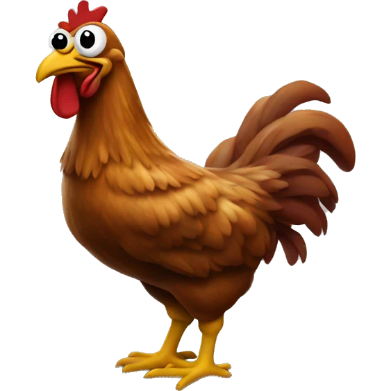 chicken with a dr pepper emoji