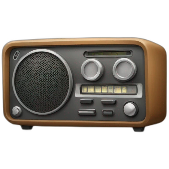 radio set emoji