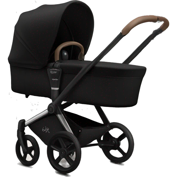 Black stroller Cybex priam 4 emoji