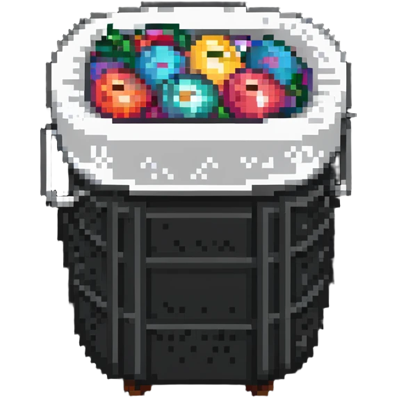 overflowing clothes hamper emoji