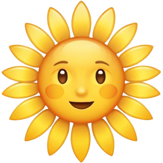 Sunlight emoji