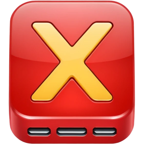 x button emoji