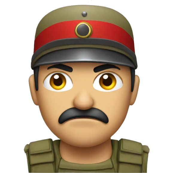 angry Turkish soldier emoji
