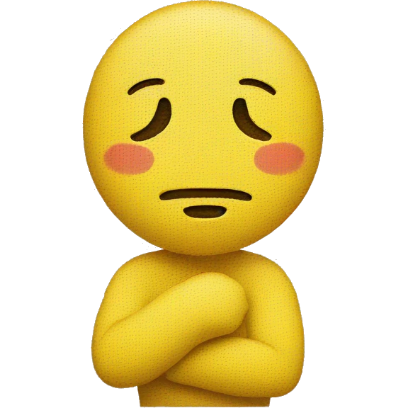 yellow hugging face emoji