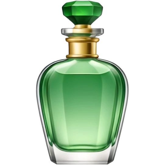 Perfume green bottle emoji