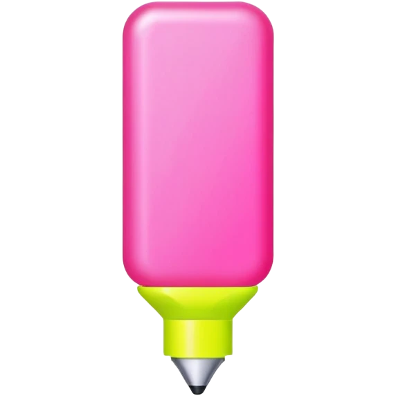 Pink Highlighter  emoji