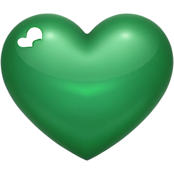 green heart emoji