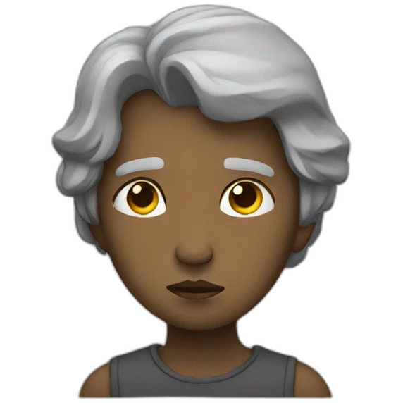 Melancholy emoji