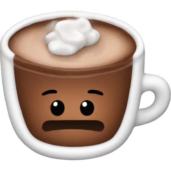 Hot chocolate  emoji
