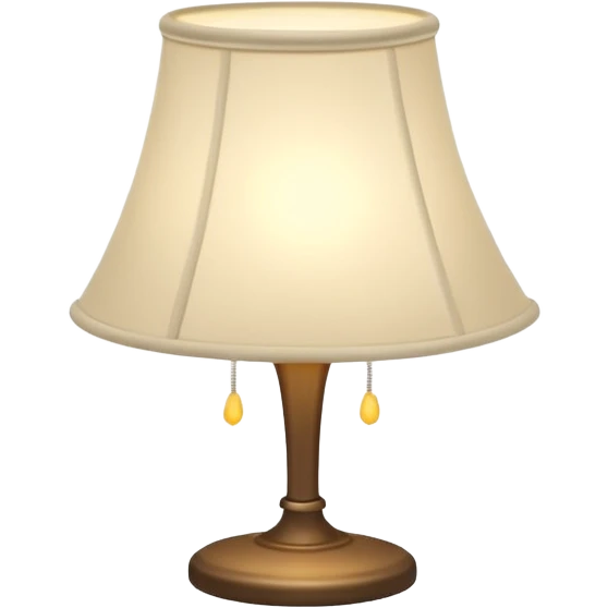 night light with lampshade emoji