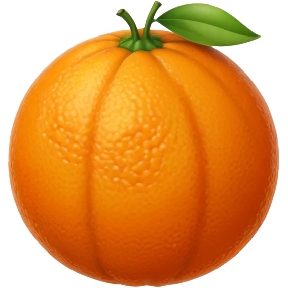 mascular orange emoji