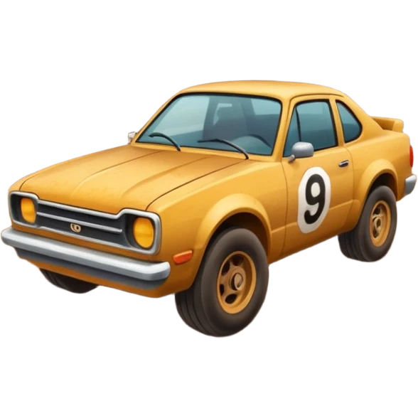 dirt Race track emoji