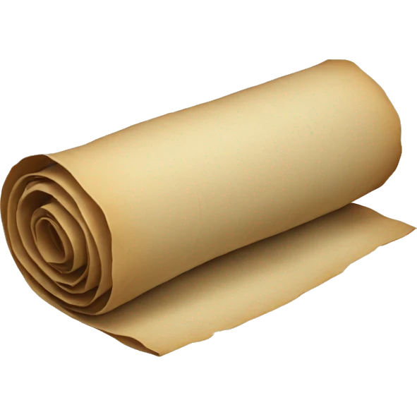 rolled up parchment emoji