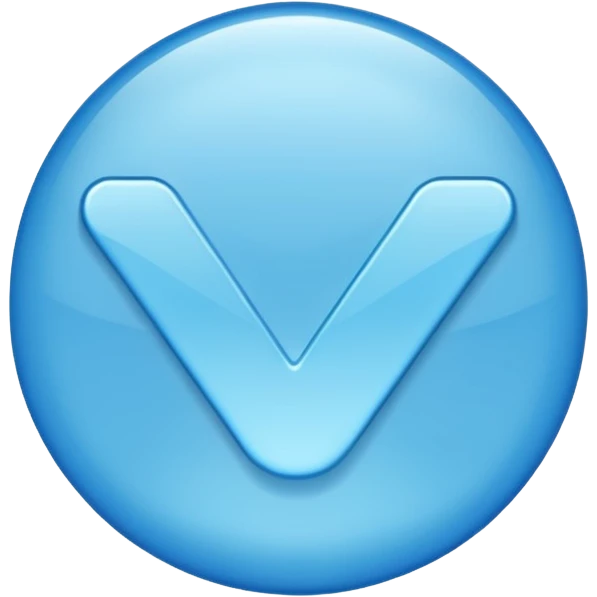 Tiktok Blue tick emoji