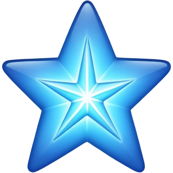 make a blue star emoji