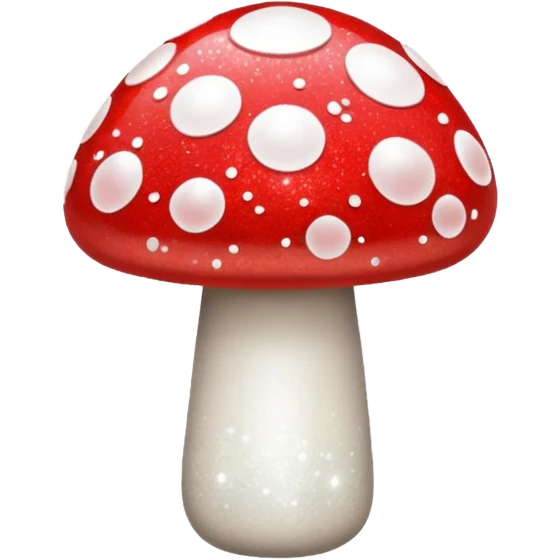 glitter mushroom 1-up emoji