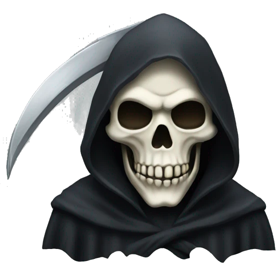 Grim reaper emoji