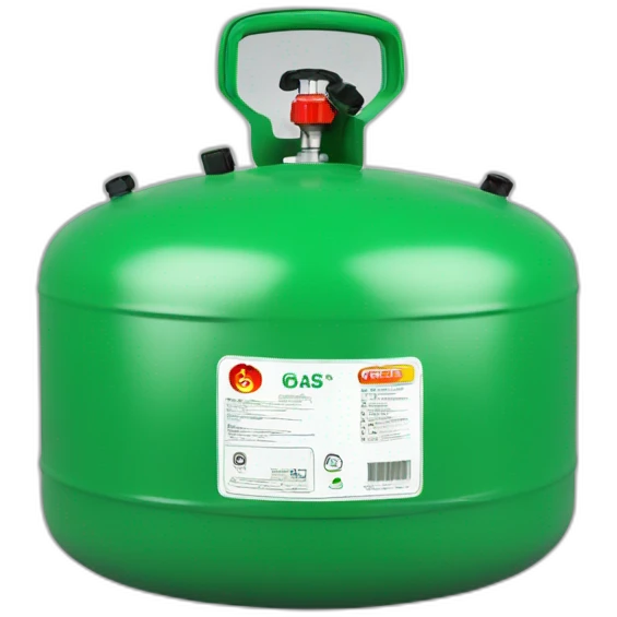 gas lpg 3kg green emoji