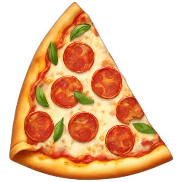 Happy Pizza emoji