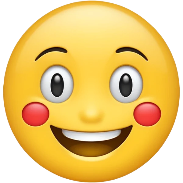 retro smile emoji  emoji