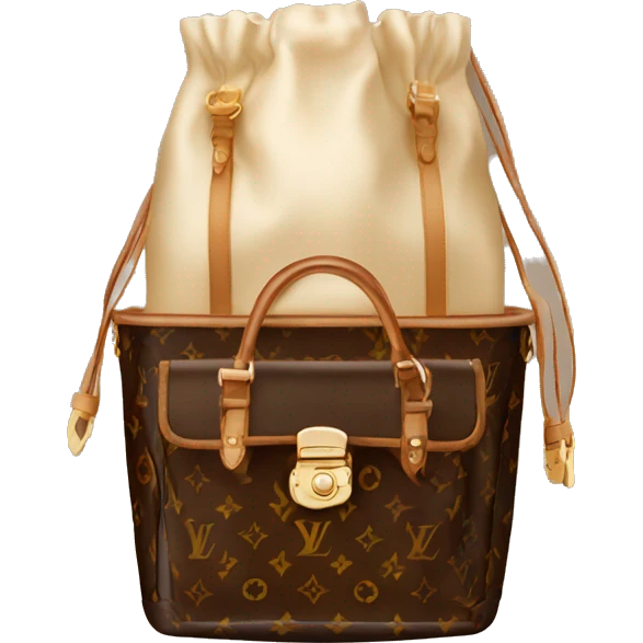 Louis Vuitton dripper emoji