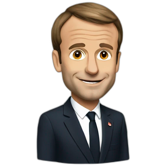 Emmanuel Macron emoji