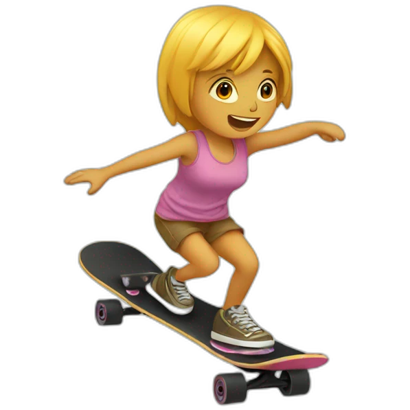 longboarding emoji