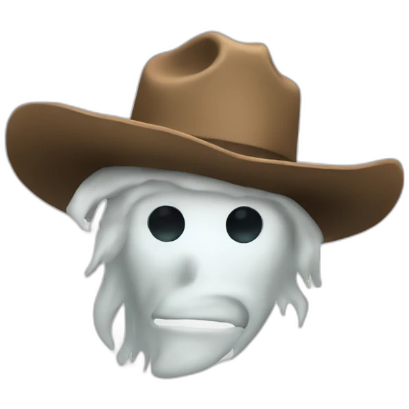 Ghost Cowboy emoji