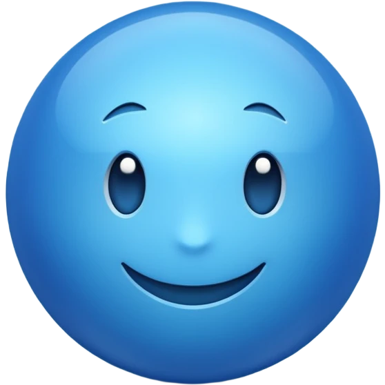 blue emoji