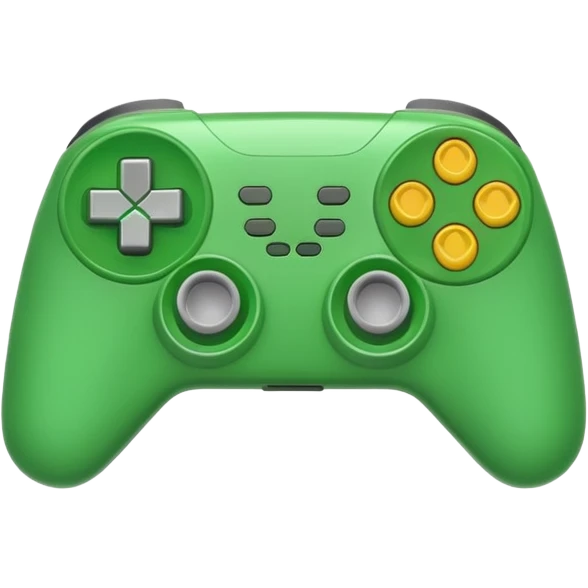 gaming console green emoji