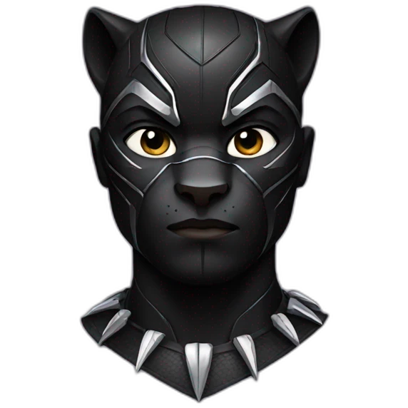 black panther emoji