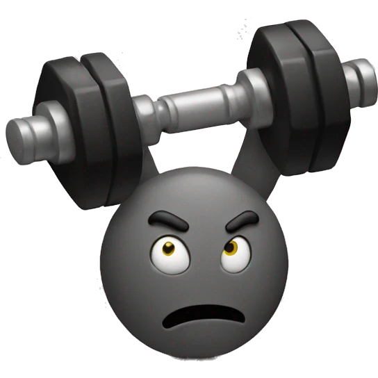 Dumbbell emoji