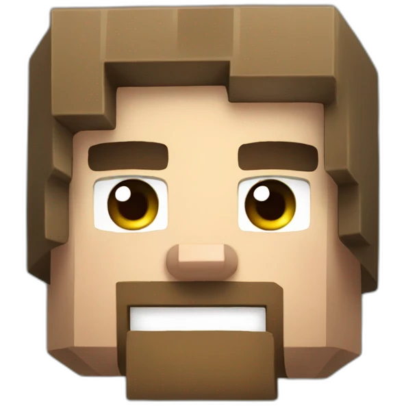 Minecraft Steve emoji