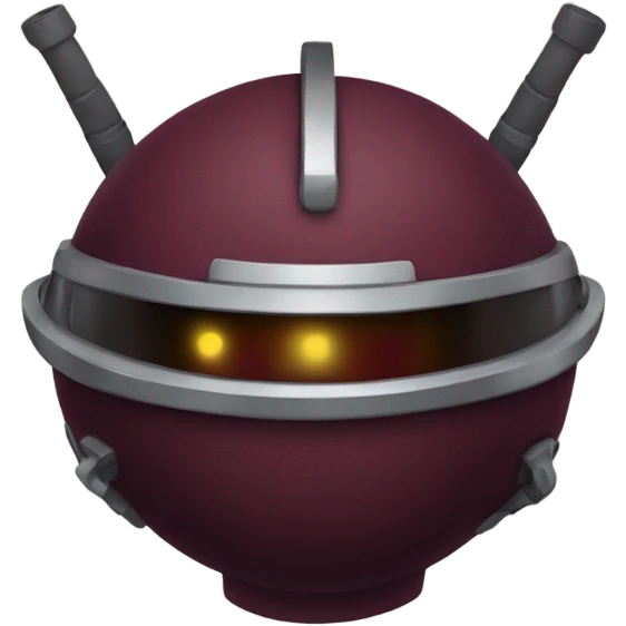 Burgundy space  emoji