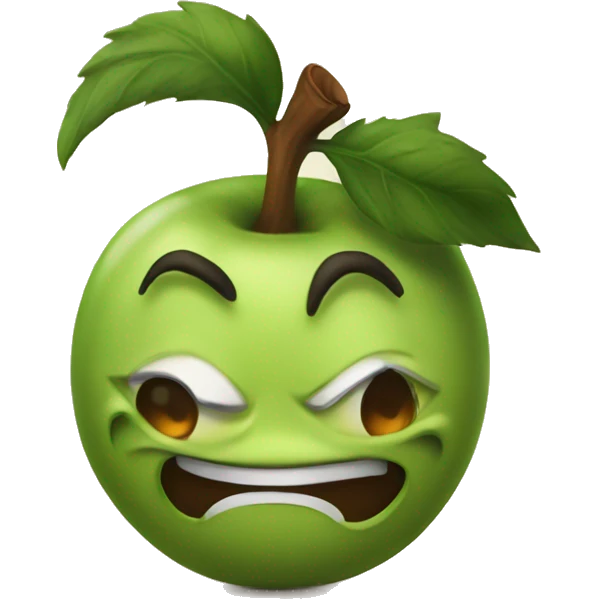 Angry orchard emoji