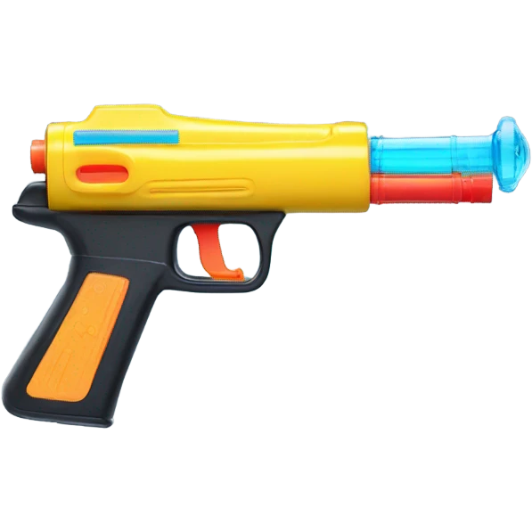 A unregistered water gun emoji