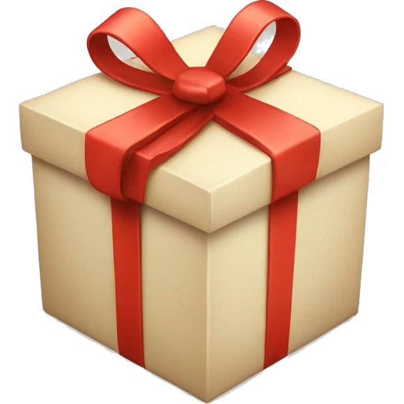 opened gift box emoji